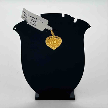 916 Gold Om Love Design Pendant