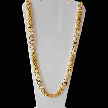 1gm gold plated koili new Design chain