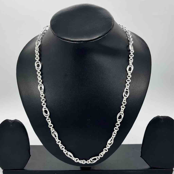 925 Sterling Silver Gents Indo Design Chain