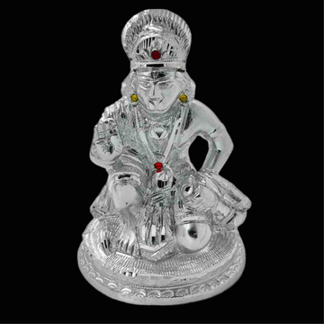 Silver plated Hanuman Ji Idol