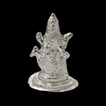 Silver Idol In Saraswati Ma