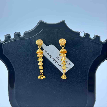 916 Gold  Tops (Rava) Latkan Earrings