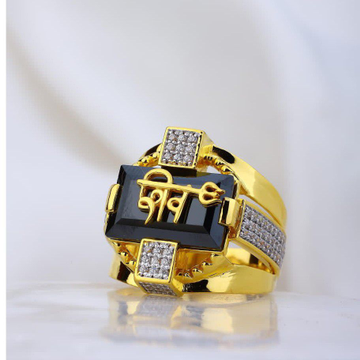 916 gold shivji design gents diamond ring