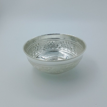 Silver Fancy Design Big Size Bowl ( vataki)