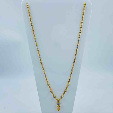 22k  Gold Vertical Design Necklace