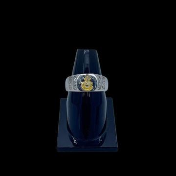 925 Sterling Silver Ganesh Ji Design Gents Ring