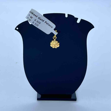 916 Gold  Ganesh Design Pendant