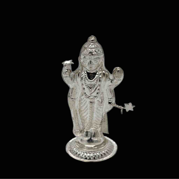 Silver Vishnu Ji Lite Weight Idol