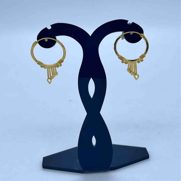 916 Gold Fancy Design Earrings & Kadi