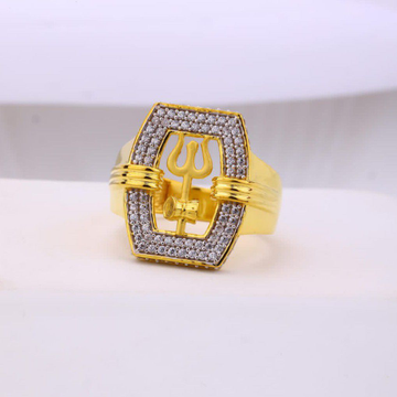 916 gold trisul lite weight new gents ring