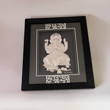 999 Silver Natural Ganesh Ji Idols