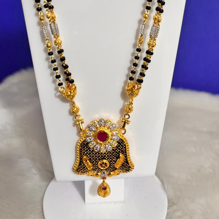 1 Gram Gold Plated In Mangalsutra
