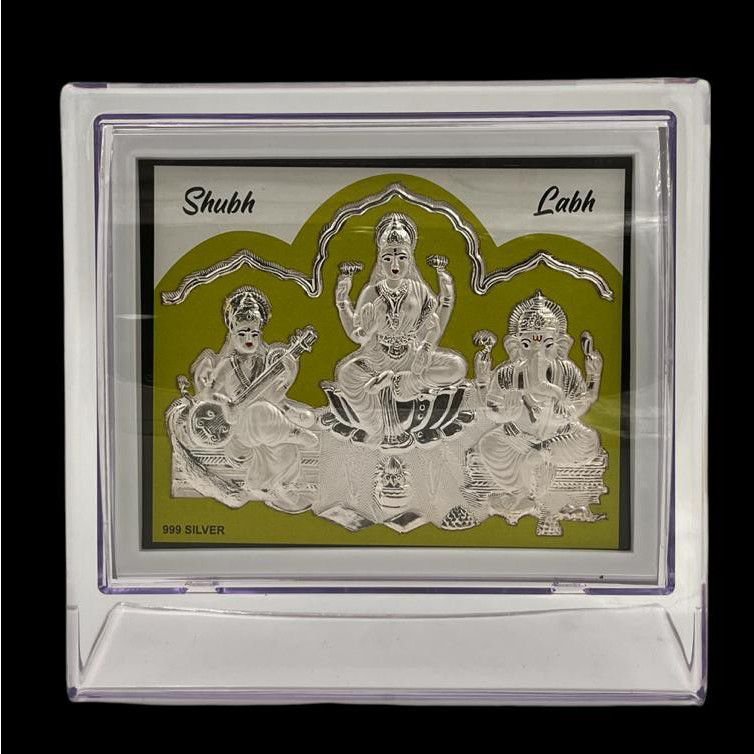999 silver trimurti idols For Gift