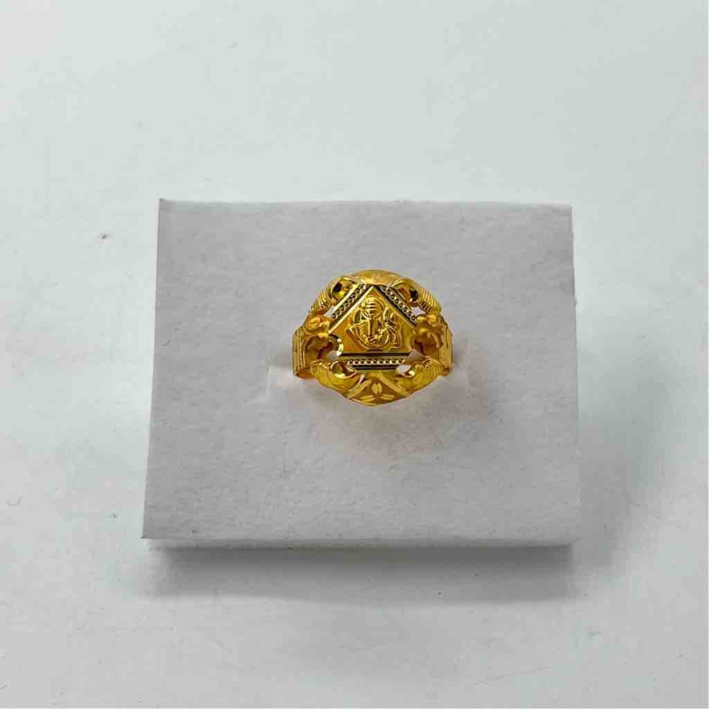 916 gold ganesh ji design Najrana ring