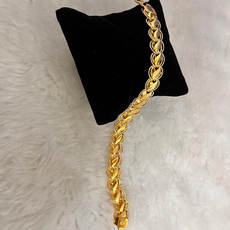 999 Gold Plated Fancy Bracelet