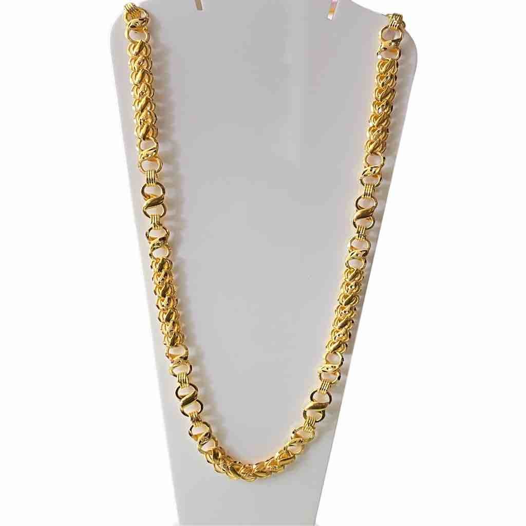 1gm gold plated koili new Design chain