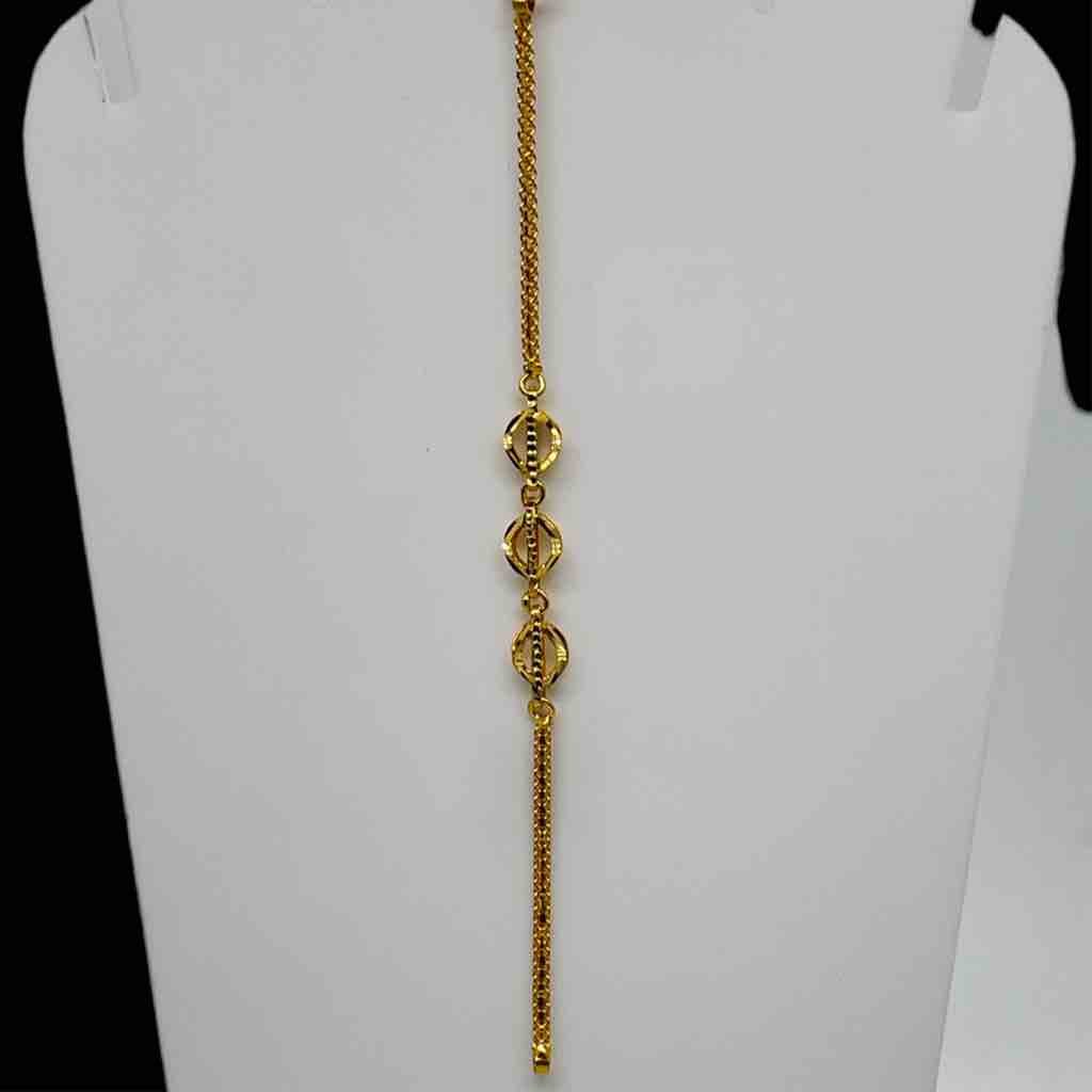 916 Gold Fancy Design Bracelet