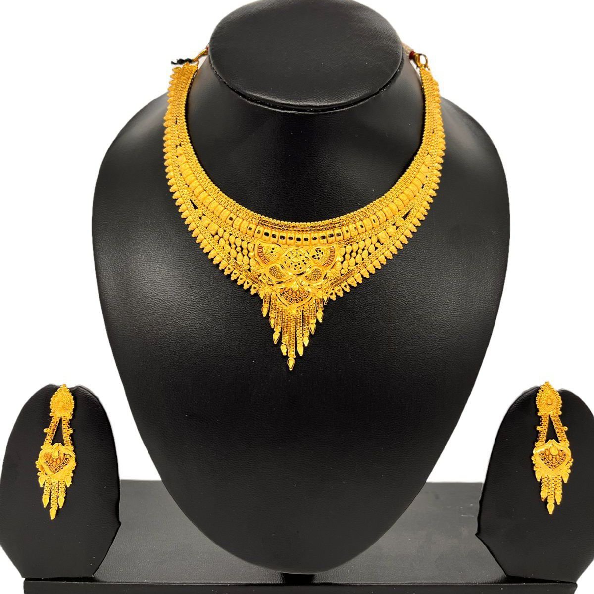 999 Gold Plated New Design Necklace Set